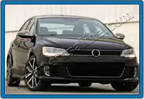 Volkswagen Jetta 2011–2018 Spiegelkappen voor EU (2 stuks, RVS) foto 2