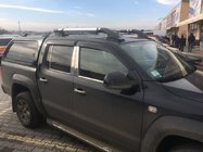 Volkswagen Amarok 2010–2022 Deurstijl sierlijsten (6-delig, RVS) foto 2