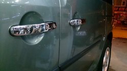 Volkswagen Caddy 2015–2020 RVS deurgreep covers 3 stuks. OmsaLine - Italiaans roestvrij staal foto 4
