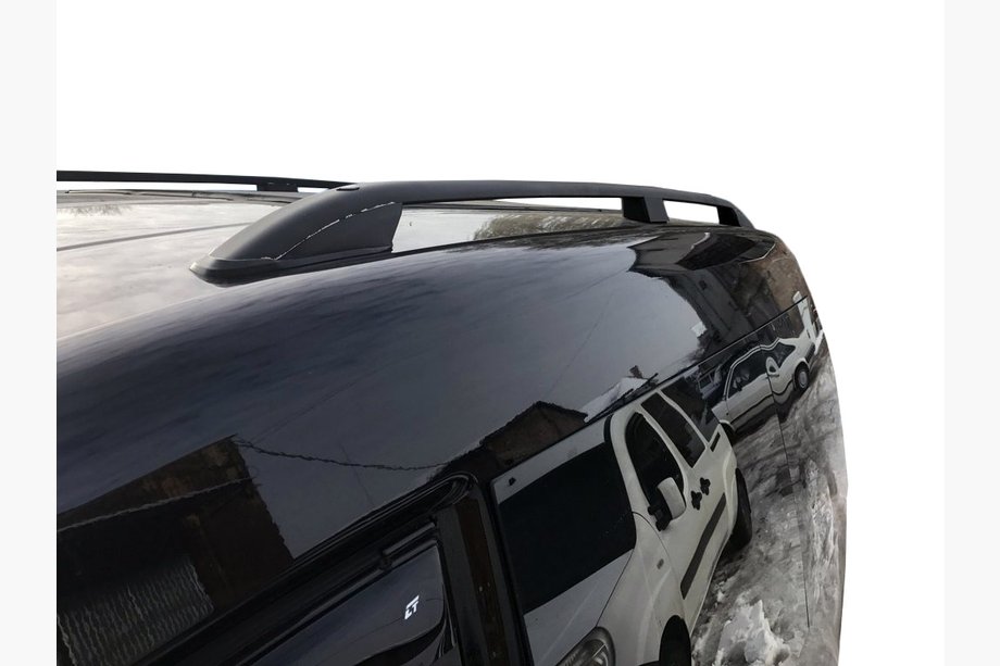 Volkswagen Caddy 2020– Dakrails Skyport BLACK Maxi basis Image