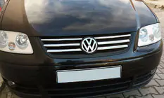 Volkswagen Caddy 2004–2010 Grille sierlijsten Life (6 stuks, RVS) foto 1