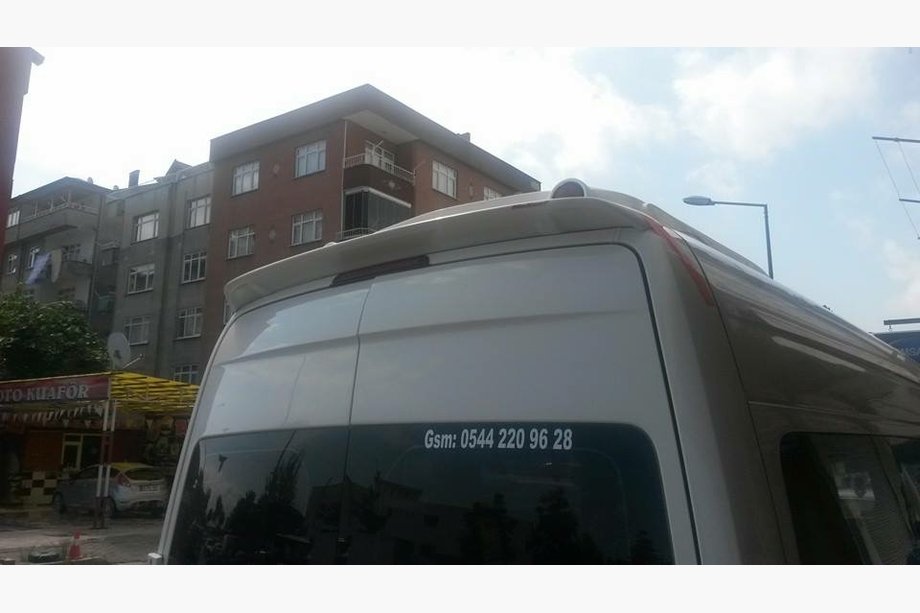 Volkswagen Crafter 2006–2016 Spoiler Anatomik (smalle uitvoering, spuitklaar) Foto 4