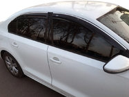 Volkswagen Jetta 2011–2018 Raamwindschermen met chroomstrip (4 stuks, Niken) foto 1