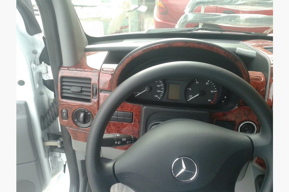 Volkswagen Crafter 2006–2016 Dashboard sierlijsten (set van 50 stuks) Houtlook Foto 10