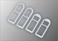 Volkswagen Passat B5 1997–2005 Sierkappen voor interieur deurhendels (set 4 stuks, houtlook) foto 1