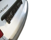 Volkswagen Caddy 2004–2010 Rechte achterbumperbeschermer (Nataniko, RVS) foto 1
