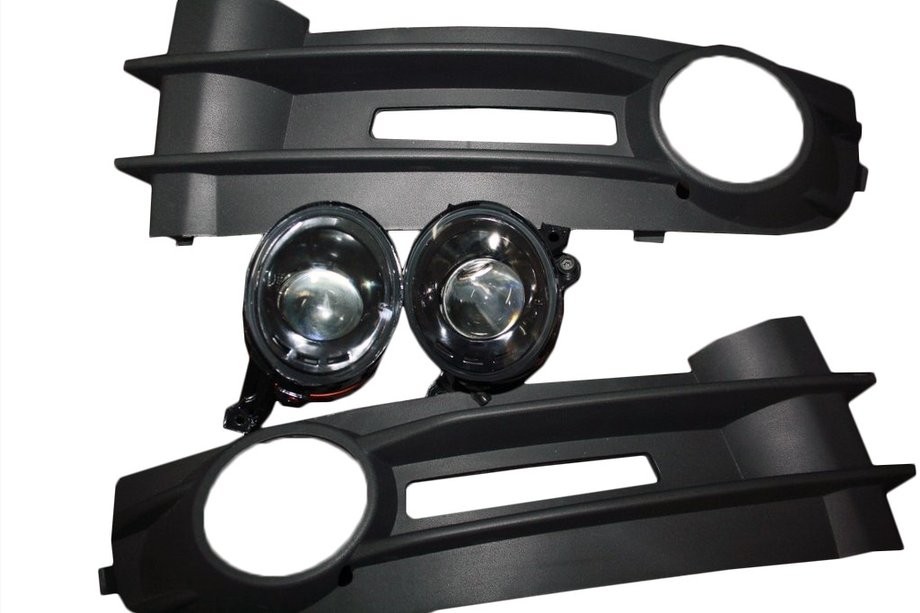Volkswagen Caddy 2004–2010 Set mistlampen (projectorlens) Image
