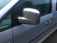 Volkswagen Caddy 2015–2020 Chromen spiegelkappen Variant 1 (2 stuks) foto 5