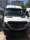Mercedes Sprinter W906 2006–2018 Zonneklep voor voorruit op frame V1 (hoogglans zwart, 5 mm) foto 3