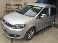 Volkswagen Caddy 2004–2010 Chrom spiegelkappen (2 stuks) Verchroomd kunststof foto 2