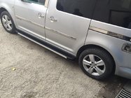 Volkswagen T5 Caravelle 2004–2010 RVS deurgreep covers Set van 3 stuks. Carmos - Turks staal foto 2