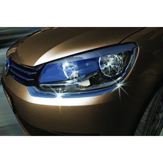 RVS koplamp sierlijsten (set van 2) foto 1