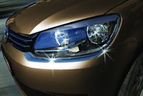Volkswagen Caddy 2010–2015 RVS koplamp sierlijsten (set van 2) foto 1