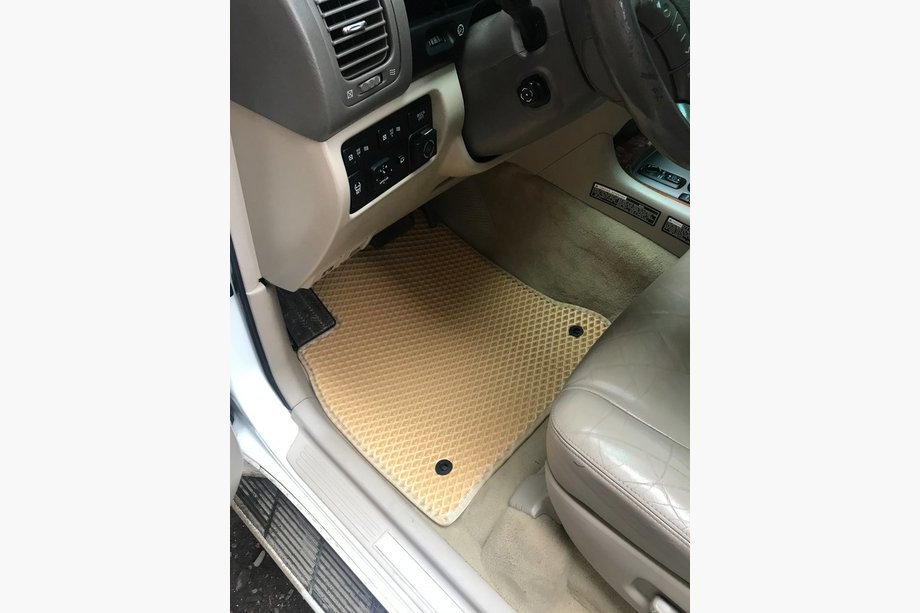 Toyota Land Cruiser 100 1998–2007 EVA automatten (beige) Image