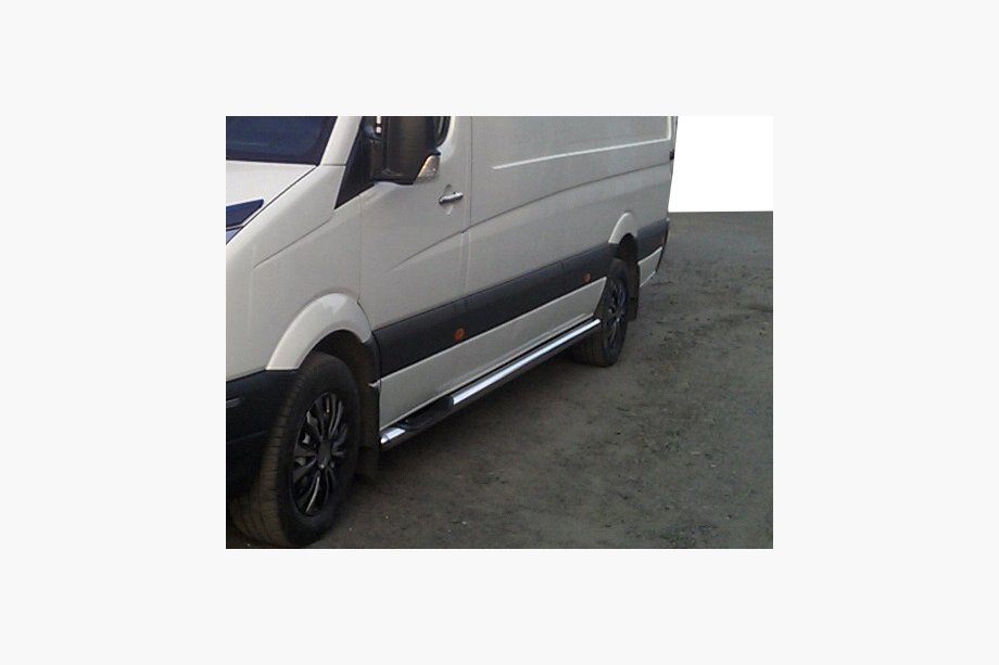 Opel Movano 2004–2010 Sidebars (2 stuks, RVS) Middellange wielbasis Image