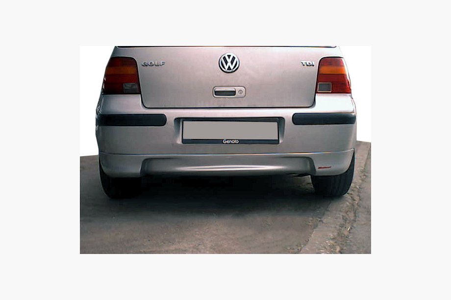 Volkswagen Golf 4 1997–2006 Achterste onderste diffuserlijst (spuitklaar) Foto 2