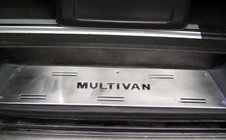 Volkswagen T5 Multivan 2003–2010 RVS interieur instaplijsten (OmsaLine) 3-deurs, OmsaLine - Italiaans roestvrij staal foto 3