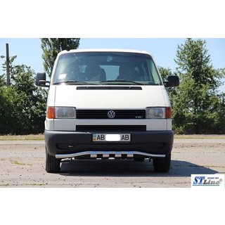 Frontbescherming met grille ST010 (RVS) foto 2