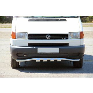 Frontbescherming met grille ST010 (RVS) foto 1
