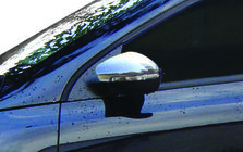 Volkswagen Scirocco 2008–2017 RVS spiegelkappen (set van 2) Carmos - Turks staal foto 1