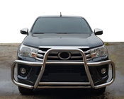 Toyota Hilux 2015– Voorbeschermbeugel F1-58 (RVS) foto 1