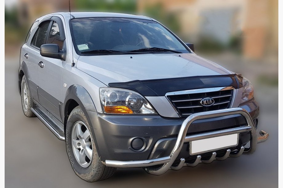 Kia Sorento I BL 2002–2009 WT003-Exclusive RVS bullbar Image