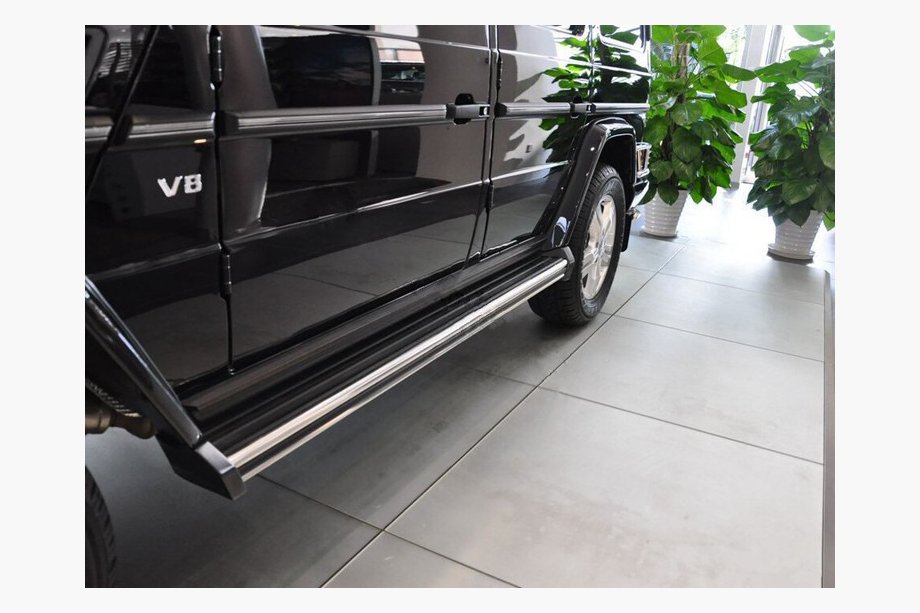 Mercedes G-klasse W463 1990–2018 OEM side steps (2 stuks, aluminium) Foto 4