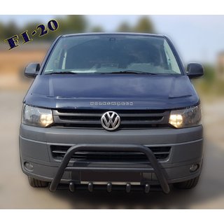 Bullbar WT003 Black (RVS) Volkswagen T5 2010–2015 foto 1