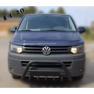 Bullbar WT003 Black (RVS) Volkswagen T5 2010–2015 foto 1