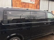 Volkswagen T5 Multivan 2003–2010 Dakrails CROWN (mat grijs) foto 4