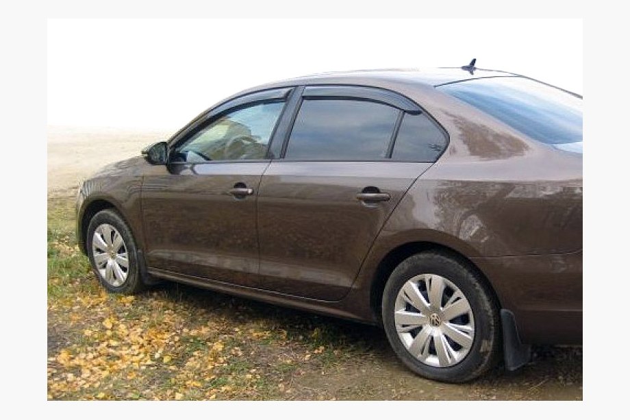 Volkswagen Jetta 2011–2018 Raamdeflectoren (set van 4, MyRacing) Image