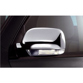 Chromen spiegelkappen 2003-2007 (2 stuks, RVS) Volkswagen Touareg 2002–2010 foto 3
