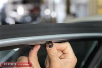 Volkswagen Golf 5 2003–2009 Insteek-zonneschermen foto 4