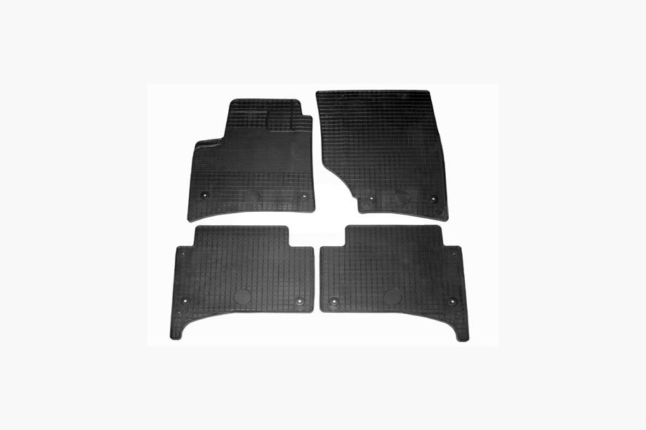 Volkswagen Touareg 2002–2010 Originele rubberen automatten (4 stuks, Doma) Foto 1