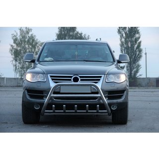 Bullbar WT003 Special (RVS) Volkswagen Touareg 2002–2010 foto 4