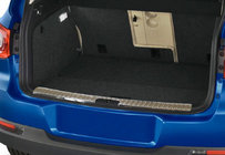 Volkswagen Tiguan 2007–2016 OmsaLine RVS achterdorpellijst foto 3