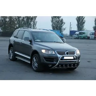 Bullbar WT003 Special (RVS) Volkswagen Touareg 2002–2010 foto 2
