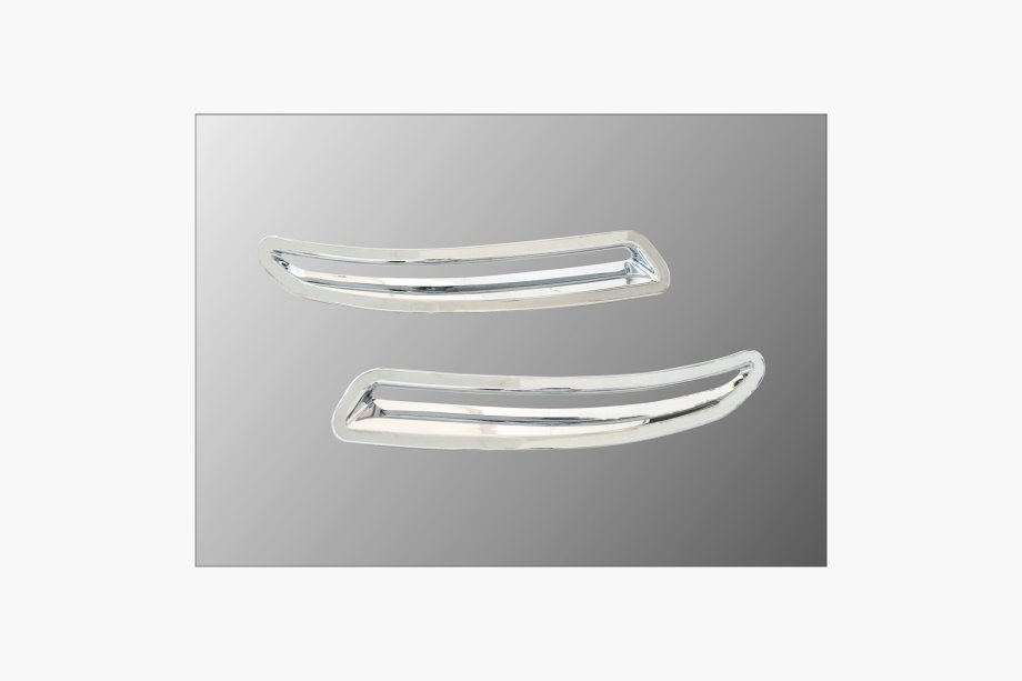 Volkswagen Tiguan 2007–2016 Chromen afdekkappen voor achterste mistlampen (ABS) Image