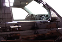 Volkswagen T6 2015–2024 Raamomlijsting (2 stuks, RVS) foto 3