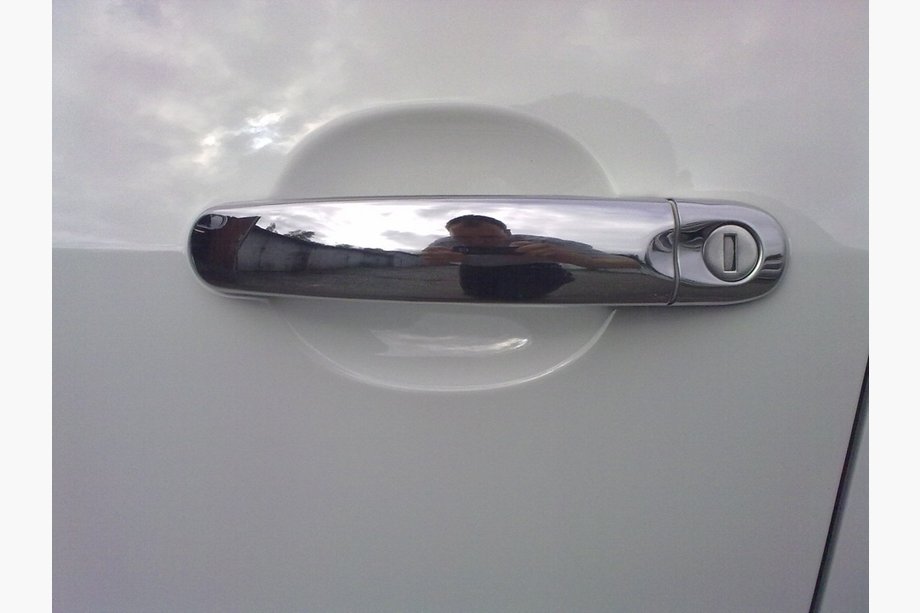 Volkswagen Golf 5 2003–2009 RVS deurgreep covers (SW, 4 stuks) Carmos - Turks staal Foto 3