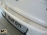 Volkswagen Golf 6 2008–2014 Nataniko RVS achterbumper beschermlijst Hatchback foto 1