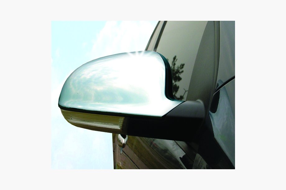 Volkswagen Passat B5 1997–2005 Spiegelkappen 2003-2005 (set van 2, RVS) Carmos - Turks staal Image