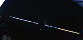 Volkswagen Golf 4 1997–2006 Buiten raamomlijsting set (4-delig, RVS) foto 4