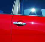 Skoda Superb 2001–2009 RVS deurgreep covers met uitsparingen (4 stuks) foto 1