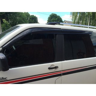 Raamdeflectoren (4 stuks, Sunplex Sport) Volkswagen T5 Transporter 2003–2010 foto 2