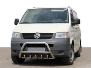 Volkswagen T5 Transporter 2003–2010 Bullbar WT003 (RVS) 50 mm, zonder opschrift foto 2