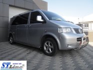 Volkswagen T5 Caravelle 2004–2010 Bullbar WT003 (RVS) 60 mm, met opschrift foto 3
