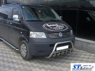 Volkswagen T5 Caravelle 2004–2010 Bullbar WT003 (RVS) 60 mm, met opschrift foto 6