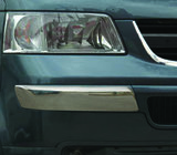 Volkswagen T5 Transporter 2003–2010 Bumperhoekbeschermers voor voorbumper (2 st., RVS) foto 1