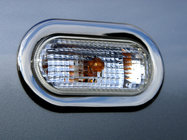 Seat Leon 1999–2005 Omlijsting voor richtingaanwijzer (2 st., RVS) foto 1